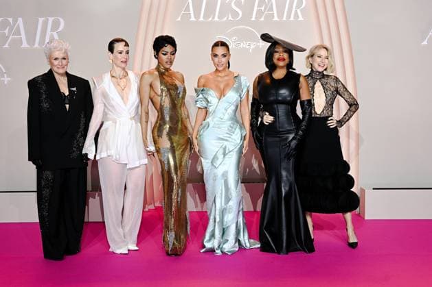 Premiere de la serie All s Fair Disney a Paris Glenn Close, Sarah Paulson, Teyana Taylor, Kim Kardashian, Niecy Nash Betts, and Naomi Watts attend the All s Fair Disney Premiere at Maison de La Chimie on October 21, 2025 in Paris 449906 2025 10 21 Paris France  Copyright: xLionelxGuericolasx xStarfacex STAR_449906_250