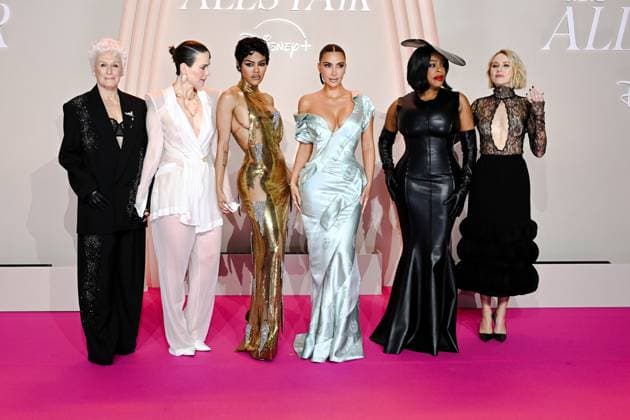 Premiere de la serie All s Fair Disney a Paris Glenn Close, Sarah Paulson, Teyana Taylor, Kim Kardashian, Niecy Nash Betts, and Naomi Watts attend the All s Fair Disney Premiere at Maison de La Chimie on October 21, 2025 in Paris 449906 2025 10 21 Paris France  Copyright: xLionelxGuericolasx xStarfacex STAR_449906_256