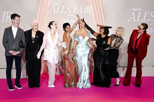 Premiere de la serie All s Fair Disney a Paris Glenn Close, Sarah Paulson, Teyana Taylor, Kim Kardashian, Niecy Nash Betts, and Naomi Watts attend the All s Fair Disney Premiere at Maison de La Chimie on October 21, 2025 in Paris 449906 2025 10 21 Paris France  Copyright: xLionelxGuericolasx xStarfacex STAR_449906_265