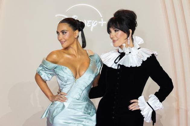 All s Fair Disney+ Paris Serie Premiere NB Kim Kardashian and Kris Jenner attends the All s Fair Disney+ Serie Premiere at Maison de La Chimie on October 21, 2025 in Paris, France. Photo by Nasser Berzane ABACAPRESS.COM Paris France  Copyright: xBerzanexNasser ABACAx