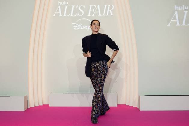 All s Fair Disney+ Paris Serie Premiere NB Nine D Urso attends the All s Fair Disney+ Serie Premiere at Maison de La Chimie on October 21, 2025 in Paris, France. Photo by Nasser Berzane ABACAPRESS.COM Paris France  Copyright: xBerzanexNasser ABACAx