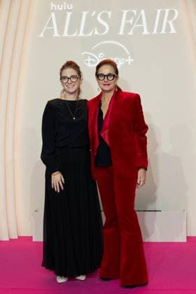 All s Fair Disney+ Paris Serie Premiere NB Aurore Bergé and Hélène Etzi attends the All s Fair Disney+ Serie Premiere at Maison de La Chimie on October 21, 2025 in Paris, France. Photo by Nasser Berzane ABACAPRESS.COM Paris France  Copyright: xBerzanexNasser ABACAx