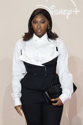 All s Fair Disney+ Paris Serie Premiere NB Fatou Guinea attends the All s Fair Disney+ Serie Premiere at Maison de La Chimie on October 21, 2025 in Paris, France. Photo by Nasser Berzane ABACAPRESS.COM Paris France  Copyright: xBerzanexNasser ABACAx