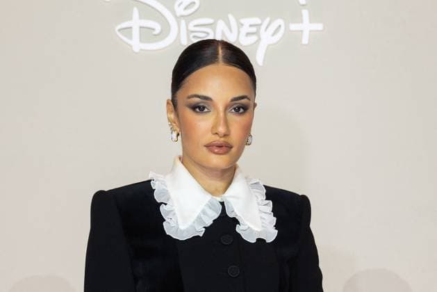 All s Fair Disney+ Paris Serie Premiere NB Amina Muaddi attends the All s Fair Disney+ Serie Premiere at Maison de La Chimie on October 21, 2025 in Paris, France. Photo by Nasser Berzane ABACAPRESS.COM Paris France  Copyright: xBerzanexNasser ABACAx
