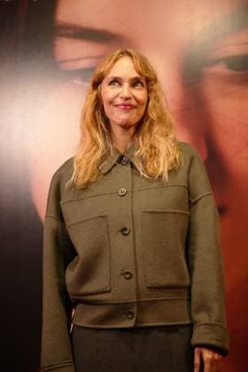 October 21, 2025, Madrid, Spain: Actress Saida Benzal attends the red carpet of the film Los Domingos at the MK2 Cine Paz in Madrid. Madrid Spain - ZUMAs197 20251021_aaa_s197_450 Copyright: xMarcoxBaradax