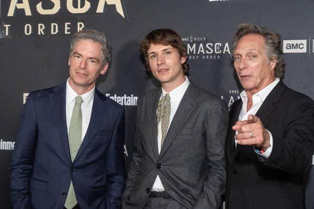 October 21, 2025, Bronx, New York, USA: Justin Kirk, Nicholas Denton, William Fichtner attend AMC s Anne Rice s Talamasca The Secret Order series premiere at SPYSPACE Museum in New York, NY on October 21,2025 Bronx USA - ZUMAr339 20251021_znp_r339_040 Copyright: xLevxRadinx