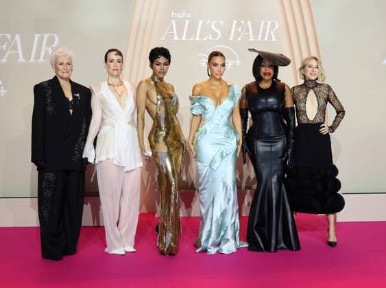 All s Fair Disney+ Premiere Glenn Close, Sarah Paulson, Teyana Taylor, Kim Kardashian, Niecy Nash-Betts and Naomi Watts attend the All s Fair Disney+ Premiere at Maison de La Chimie on October 21, 2025 in Paris, France.  Copyright: xDFYx