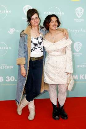 Nora Tschirner and Jerusha Wahlen at the premiere of the movie No Hit Wonder at Mathäser Filmpalast Munich, 21 10 2025 Foto:xAgenturxWehnertx xGränzdörferx xFuturexImagex wonder_5028