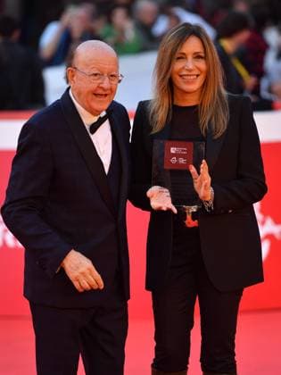 Roma Cinema Fest 2025 evening 8 - premiere TRIBUTE TO THE 80s AND 90s In the photo: Lucia Borgonzoni Massimo Boldi  Copyright: xVincenzoxLandix xipa-agency.netx xDxAvanzo Landi Provvisionatox IPA_Agency_IPA66939073