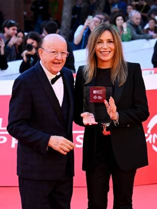 Roma Cinema Fest 2025 evening 8 - premiere TRIBUTE TO THE 80s AND 90s In the photo: Massimo Boldi and Lucia Borgonzoni  Copyright: xMaurizioxD Avanzox xipa-agency.netx xDxAvanzo Landi Provvisionatox IPA_Agency_IPA66938575