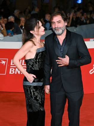 Rome, Italy, Italy: Rome Cinema Fest 2025 day 8 - premiere of the film The Lesson In the photo: Valentina Cervi Stefano Mordini Rome Italy  - ZUMAp169 20251022_zea_p169_758 Copyright: xMaurizioxD Avanzox
