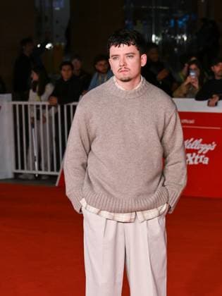 Roma Cinema Fest 2025 day 8 - premiere of the film OUR HERO, BALTHAZAR In the photo: Asa Butterfield  Copyright: xMaurizioxD Avanzox xipa-agency.netx xDxAvanzo Landi Provvisionatox IPA_Agency_IPA66940672