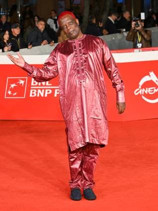 Rome, Italy, Italy: Roma Cinema Fest 2025, day 8 - premiere of the film GOING WHERE I DON T KNOW. MAURO PAGANI, A LIFE ON THE FUGITIVE. Pictured: Badara Seck Rome Italy  - ZUMAp169 20251022_zea_p169_1098 Copyright: xMaurizioxD Avanzox