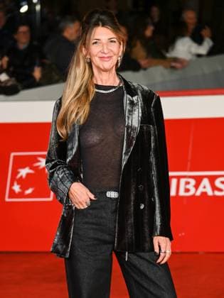 Rome, Italy, Italy: Rome Cinema Fest 2025, day 8 - premiere of the film GOING WHERE I DON T KNOW. MAURO PAGANI, A LIFE ON THE FUGITIVE. Pictured: Cristiana Mainardi Rome Italy  - ZUMAp169 20251022_zea_p169_1103 Copyright: xMaurizioxD Avanzox