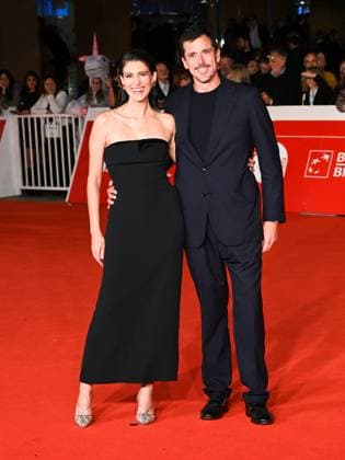 Roma Cinema Fest 2025 day 8 - premiere of the film Elena Del Ghetto In the photo: Giulia Bevilacqua with her husband Nicola Capodanno  Copyright: xMaurizioxD Avanzox xipa-agency.netx xDxAvanzo Landi Provvisionatox IPA_Agency_IPA66943043