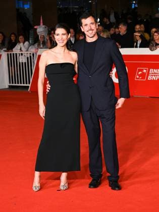 Roma Cinema Fest 2025 day 8 - premiere of the film Elena Del Ghetto In the photo: Giulia Bevilacqua with her husband Nicola Capodanno  Copyright: xMaurizioxD Avanzox xipa-agency.netx xDxAvanzo Landi Provvisionatox IPA_Agency_IPA66943053