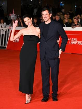 Roma Cinema Fest 2025 day 8 - premiere of the film Elena Del Ghetto In the photo: Giulia Bevilacqua with her husband Nicola Capodanno  Copyright: xMaurizioxD Avanzox xipa-agency.netx xDxAvanzo Landi Provvisionatox IPA_Agency_IPA66943064