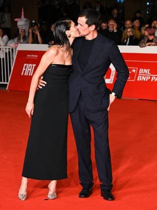 Roma Cinema Fest 2025 day 8 - premiere of the film Elena Del Ghetto In the photo: Giulia Bevilacqua with her husband Nicola Capodanno  Copyright: xMaurizioxD Avanzox xipa-agency.netx xDxAvanzo Landi Provvisionatox IPA_Agency_IPA66943058