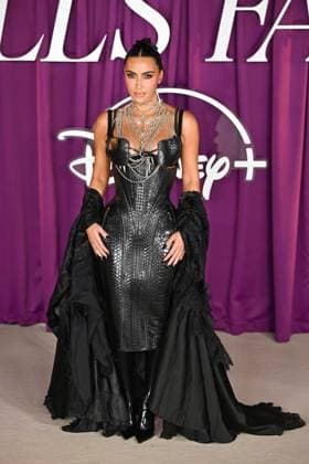 Celebrities at the London premiere of the Disney+ series ˜All s Fair™ at the Odeon Luxe in Leicester Square, central London Featuring: Kim Kardashian Where: London, United Kingdom When: 22 Oct 2025 Credit: Cover Images EDITORIAL USE ONLY. NOT FOR USE BY NEWSPAPERS BASED IN THE UK. Copyright: xx coverimg55201551