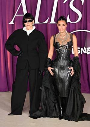 Celebrities at the London premiere of the Disney+ series ˜All s Fair™ at the Odeon Luxe in Leicester Square, central London Featuring: Kris Jenner, Kim Kardashian Where: London, United Kingdom When: 22 Oct 2025 Credit: Cover Images EDITORIAL USE ONLY. NOT FOR USE BY NEWSPAPERS BASED IN THE UK. Copyright: xx coverimg55201584