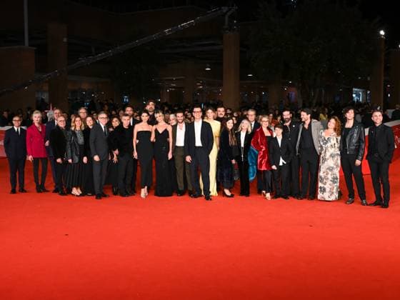 Rome, Italy, Italy: Roma Cinema Fest 2025 day 8 - premiere of the film Elena del Ghetto In the photo: cast Rome Italy  - ZUMAp169 20251022_zea_p169_1537 Copyright: xMaurizioxD Avanzox