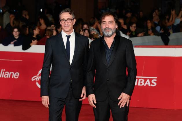 IPP Photo Fabrizio Corradetti Editorial Group LiveMedia Rome 22 10 2025 In the photo Marco Franzoso and Stefano Mordini attend the red carpet of the movie La Lezione during the 20th Rome film festival Italy Photo Press World Copyright Rome Film Festival 2025 News