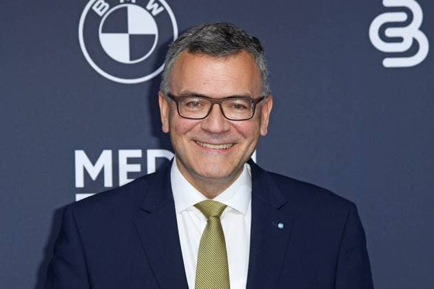 Florian Herrmann presentation of the BLUE PANTHER TV STREAMING AWARD 2025 at BMW Welt in Munich on 22 10 2025