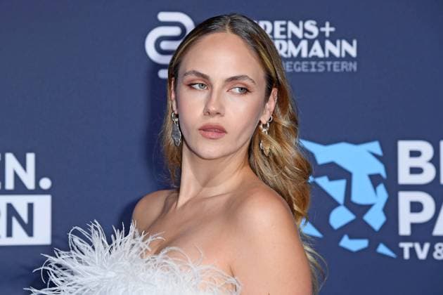 Elena Carriere presentation of the BLUE PANTHER TV STREAMING AWARD 2025 at BMW Welt in Munich on 22 10 2025