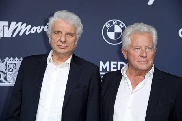 Udo Wachtveitl, Miroslav Nemec Presentation of the BLUE PANTHER TV STREAMING AWARD 2025 at BMW Welt in Munich on 22 10 2025