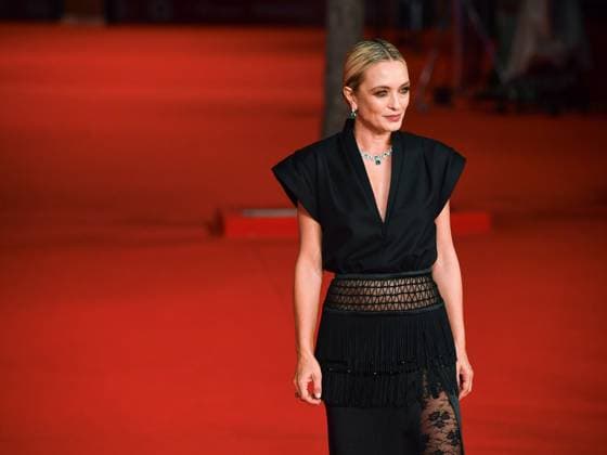 Rome, Italy, Italy: Roma Cinema Fest 2025 day 8 - premiere of the film MRS PLAYMEN In the photo: Carolina Crescentini Rome Italy  - ZUMAp169 20251022_zea_p169_1697 Copyright: xVincenzoxLandix