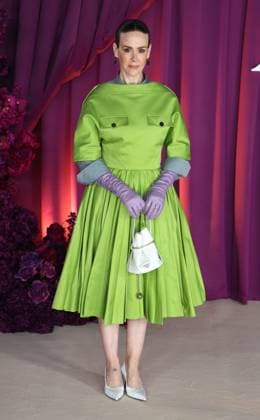 All s Fair London Premiere at Odeon Luxe Leicester Square in London - 22 Oct 2025 Sarah Paulson attends the All s Fair London Premiere at Odeon Luxe Leicester Square. London United Kingdom Copyright: xFredxDuvalx xSOPAxImagesx FD_Alls_Fair_39