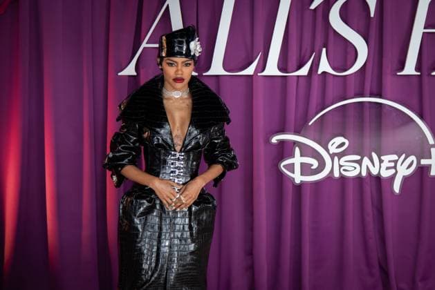 October 22, 2025, London, United Kingdom: Teyana Taylor attends the All s Fair London Premiere at Odeon Luxe Leicester Square. London United Kingdom - ZUMAs197 20251022_aaa_s197_307 Copyright: xLoredanaxSangiulianox