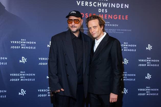 Premiere The Disappearance of Josef Mengele Kirill Serebrennikov and August Diehl at the premiere of the feature film The Disappearance of Josef Mengele at the Delphi Filmpalast on 22 10 2025 in Berlin Copyright: xEventpressxKochanx