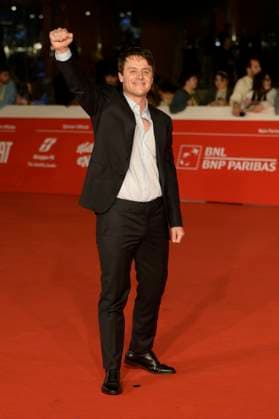 Our hero Balthazar red carpet in Rome, Italy - 22 Oct 2025 Oscar Boyson attends the red carpet of movie Our hero Balthazar at Auditorium Parco della Muisca during Rome Film Fest 2025. Rome Italy Copyright: xMarioxCartellix xSOPAxImagesx _DSC0225