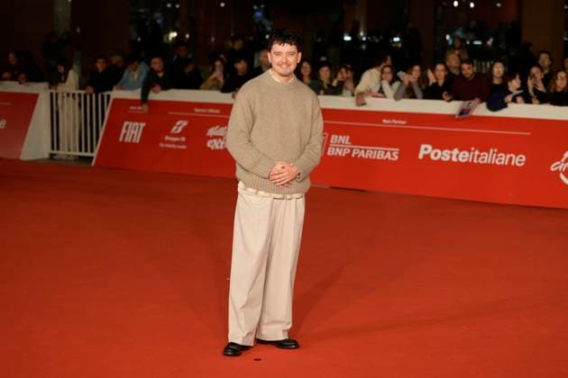 Our hero Balthazar red carpet in Rome, Italy - 22 Oct 2025 Asa Butterfield attends the red carpet of the movie Our hero Balthazar at Auditorium Parco della Muisca during Rome Film Fest 2025. Rome Italy Copyright: xMarioxCartellix xSOPAxImagesx _DSC0252