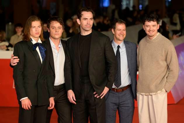 Our hero Balthazar red carpet in Rome, Italy - 22 Oct 2025 Cast and crew of the movie Our hero Balthazar attend the red carpet at Auditroium Parco della Musica during Rome Film Fest 2025. Rome Italy Copyright: xMarioxCartellix xSOPAxImagesx _DSC0290