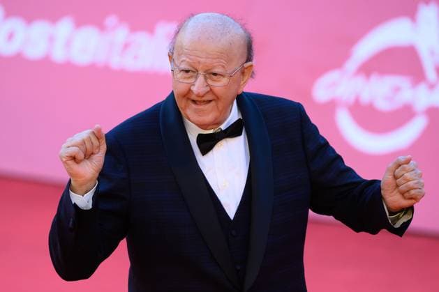 Massimo Boldi attends the Tributes To The 80s And 90s red carpet during the 20th Rome Film Festival at Auditorium Parco della Musica in Rome (Italy), October 22, 2025. andreaxstaccioli