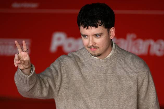 Asa Butterfield attends the Our Hero, Balthazar red carpet during the 20th Rome Film Festival at Auditorium Parco della Musica in Rome (Italy), October 22, 2025. andreaxstaccioli