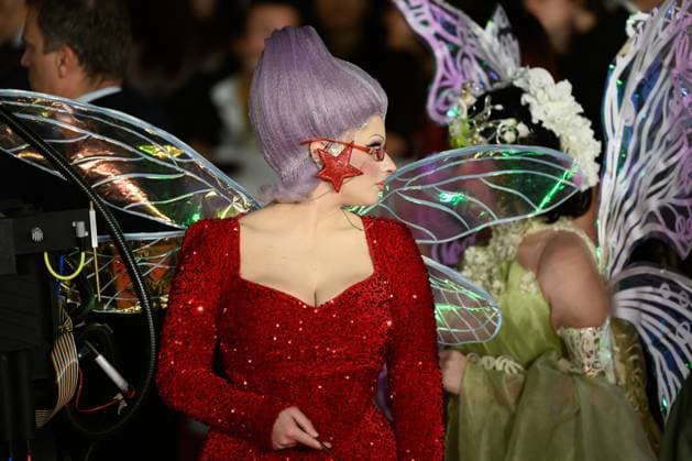 a cosplayer attends the I Love Lucca comics and games red carpet during the 20th Rome Film Festival at Auditorium Parco della Musica in Rome (Italy), October 22, 2025. andreaxstaccioli