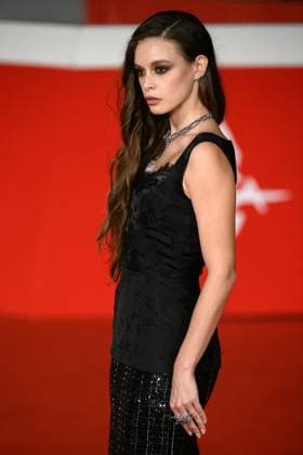 October 22, 2025, Rome, Italy: Francesca Colucci, wearing Armani, attends the Mrs Playmen red carpet during the 20th Rome Film Festival at Auditorium Parco della Musica in Rome (Italy), October 22, 2025. Rome Italy  - ZUMAi110 20251022_zna_i110_084 Copyright: xAndreaxStacciolix