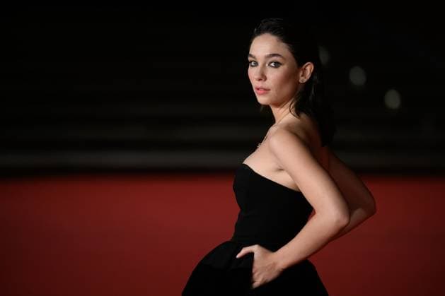 October 22, 2025, Rome, Italy: Matilda De Angelis, wearing Fendi attends the La Lezione red carpet during the 20th Rome Film Festival at Auditorium Parco della Musica in Rome (Italy), October 22, 2025. Rome Italy  - ZUMAi110 20251022_zna_i110_169 Copyright: xAndreaxStacciolix
