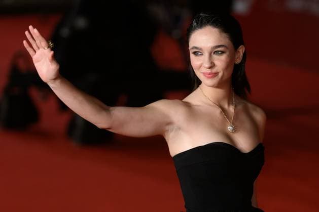 October 22, 2025, Rome, Italy: Matilda De Angelis,wearing Fendi and Tiffany jewellery, attends the La Lezione red carpet during the 20th Rome Film Festival at Auditorium Parco della Musica in Rome (Italy), October 22, 2025. Rome Italy  - ZUMAi110 20251022_zna_i110_172 Copyright: xAndreaxStacciolix