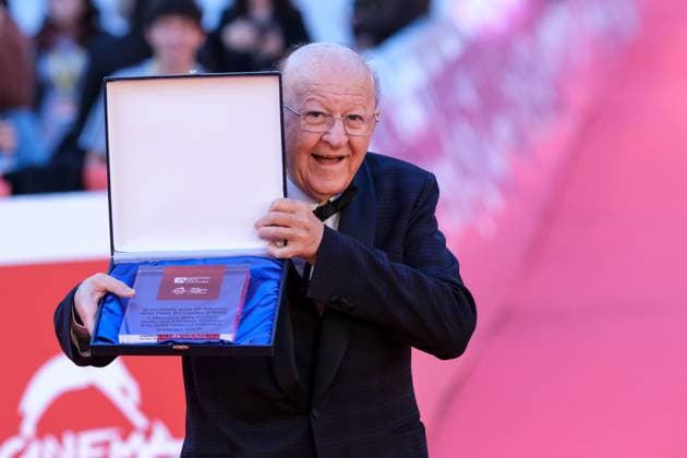 Tribute to the 80s and 90s red carpet during the 20th Rome Film Fest in Italy. 22 October 2025 Massimo Boldi attends the red carpet for Tribute to the 80s and 90s during the 20th Rome Film Fest at Auditorium Parco Della Musica in Rome. 22 October 2025, Credit:Davide Di Lalla - Unicode Images Avalon Italy, Rome, Auditorium Parco della Musica  Copyright: xDavidexDixLallax-xUnicodexImagesx xAvalonx 1047462926
