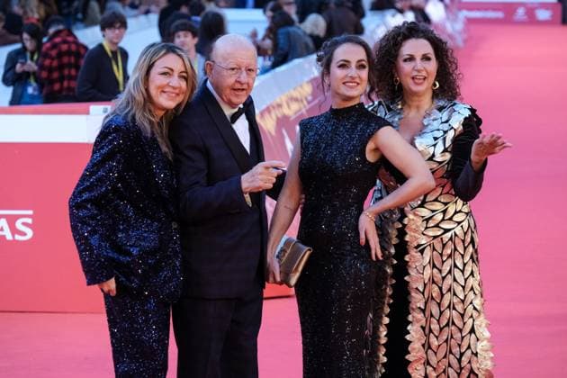 Tribute to the 80s and 90s red carpet during the 20th Rome Film Fest in Italy. 22 October 2025 Massimo Boldi attends the red carpet for Tribute to the 80s and 90s during the 20th Rome Film Fest at Auditorium Parco Della Musica in Rome. 22 October 2025, Credit:Davide Di Lalla - Unicode Images Avalon Italy, Rome, Auditorium Parco della Musica  Copyright: xDavidexDixLallax-xUnicodexImagesx xAvalonx 1047462947