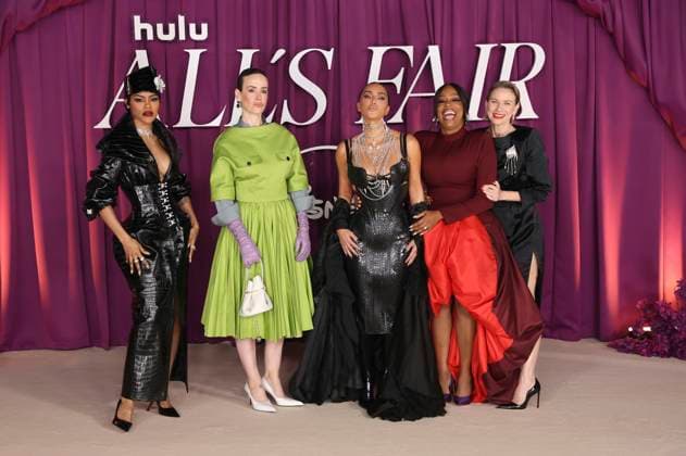 Teyana Taylor, Sarah Paulson, Kim Kardashian, Niecy Nash and Naomi Watts at the Disney premiere of the Hulu series All s Fair at Odeon Luxe Leicester Square London, 22 10 2025 Foto:xD.xJonesx xFuturexImagex fair_5142