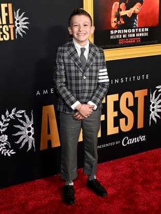 October 22, 2025, Hollywood, California, USA: Ameican actor MATTHEW ANTHONY PELLICANO, JR. attends AFI FEST 2025 Opening Night Screening Presented By Canva of Springsteen: Deliver Me from Nowhere Hollywood USA - ZUMAb173 20251022_aap_b173_018 Copyright: xBillyxBennightx