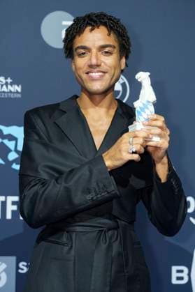 Lamin Leroy Gibba at the presentation of the Blue Panther TV Streaming Award 2025 at BMW Welt Munich, 22 10 2025 Foto:xN.xKolinzx xFuturexImagex panther_5534