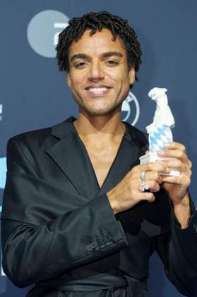Lamin Leroy Gibba at the presentation of the Blue Panther TV Streaming Award 2025 at BMW Welt Munich, 22 10 2025 Foto:xN.xKolinzx xFuturexImagex panther_5538