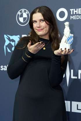 Tara Louise Wittwer at the presentation of the Blue Panther TV Streaming Award 2025 at BMW Welt Munich, 22 10 2025 Foto:xN.xKolinzx xFuturexImagex panther_5545