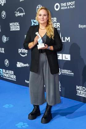 Corinna Wolf Bartens at the presentation of the Blue Panther TV Streaming Award 2025 at BMW Welt Munich, 22 10 2025 Foto:xN.xKolinzx xFuturexImagex panther_5567
